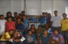 Foto de los estudiantes del técnico básico en adaptación al Cambio climático recibiendo clases en la comunidad Rama de Rama Cay